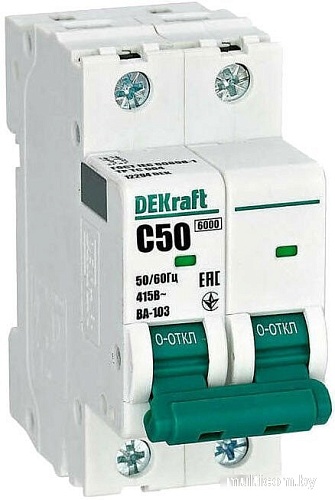 Выключатель автоматический DEKraft 12294DEK