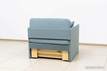 Кресло-кровать Комфорт-S Дариуш (newtone aqua blue)