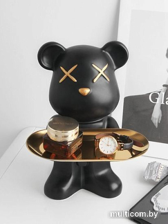 Статуэтка Merry Bear Home Decor Черное И Белое 30001207