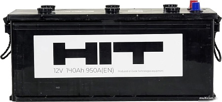 Автомобильный аккумулятор HIT R+ (140 А·ч)
