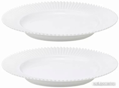 Набор тарелок Tkano Edge TK22-TW-PL0013 (2шт, белый)