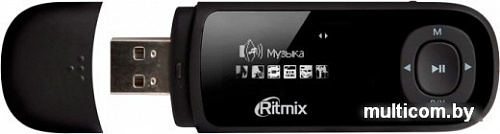 MP3 плеер Ritmix RF-3450 8GB (черный)