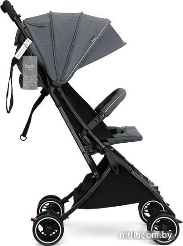 Коляска прогулочная «книга» Nuovita Vero (темно-серый)