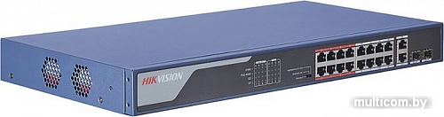 Коммутатор Hikvision DS-3E0318P-E(B)