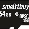 Карта памяти Smart Buy microSDXC SB64GBSDCL10-00LE 64GB
