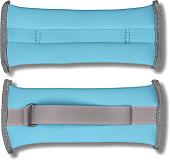 Комплект утяжелителей Indigo SM-402 (2x1.0 кг, голубой)