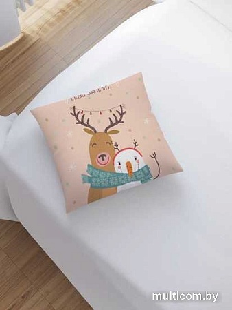 Чехол на подушку JoyArty Шарф на двоих sl_78664