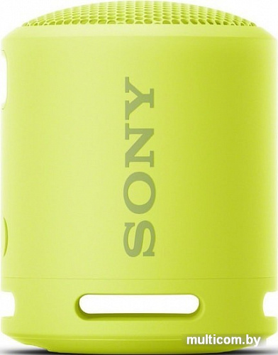 Беспроводная колонка Sony SRS-XB13 (лимонно-желтый)