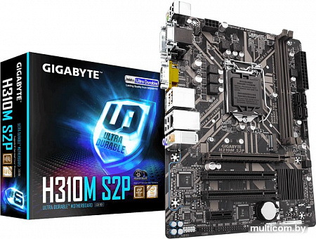 Материнская плата Gigabyte H310M S2P (rev. 1.0)