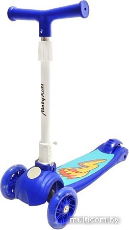 Самокат Moby Kids Fly 64695 (синий)