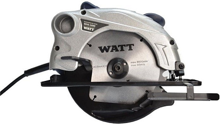 Дисковая (циркулярная) пила WATT WHS-1600 6.016.185.00