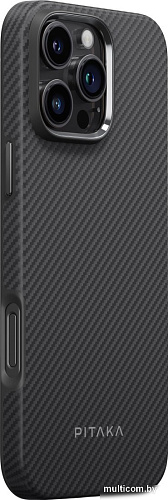 Чехол для телефона Pitaka Military-Grade для iPhone 16 Pro Max (черный)