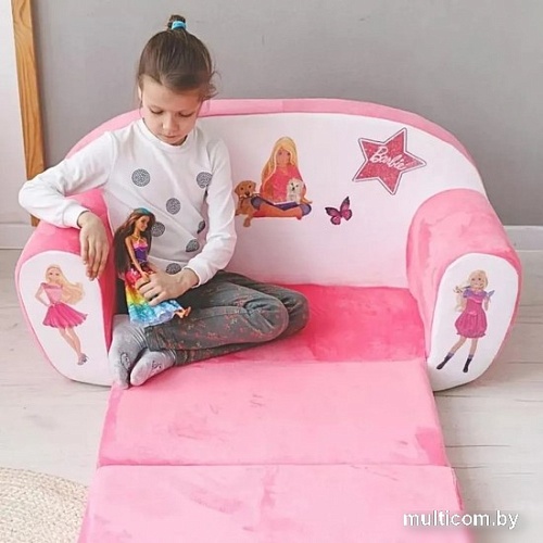 Детское кресло SunRain Классик Barbie (розовый)