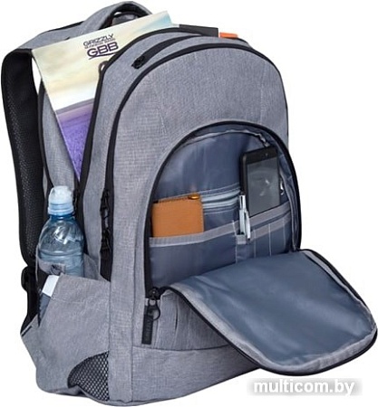 Рюкзак Grizzly RQ-903-2/1 (серый)