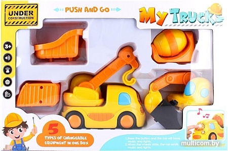 Игрушечный транспорт Darvish My truck 5 в 1 DV-T-2442