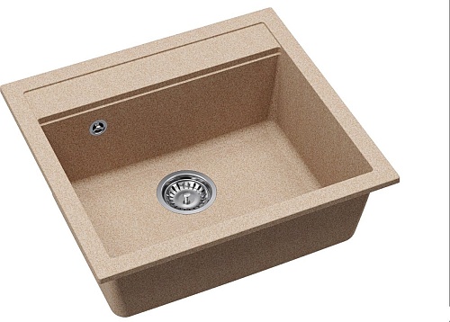 Кухонная мойка Aquasanita Rock SQR 101 110 AW (бежевый)