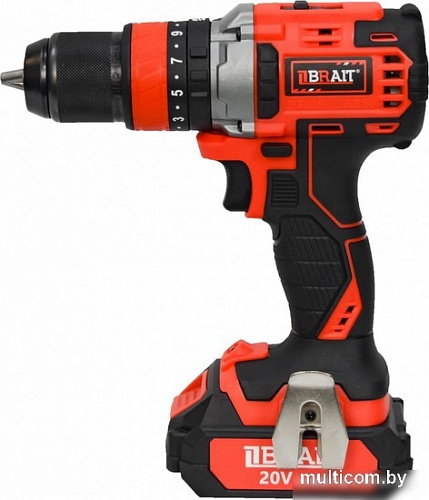 Ударная дрель-шуруповерт Brait BCDI20-2PUMBL PRO (с 1-м АКБ, кейс)