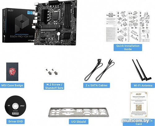 Материнская плата MSI B560M PRO-VDH WIFI