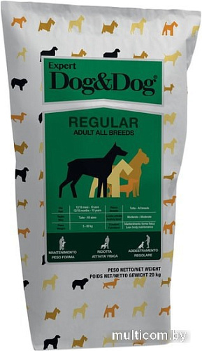Сухой корм для собак Dog&Dog Expert Adult All Breed Regular 20 кг