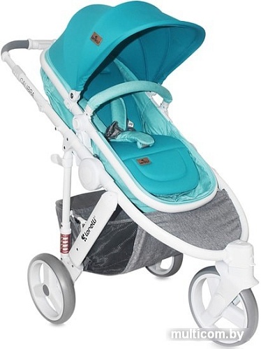 Универсальная коляска Lorelli Calibra 3 (2 в 1, аквамарин)