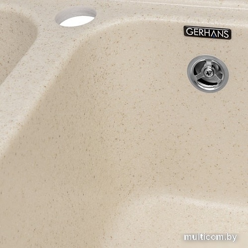 Кухонная мойка Gerhans C02 (бежевый)