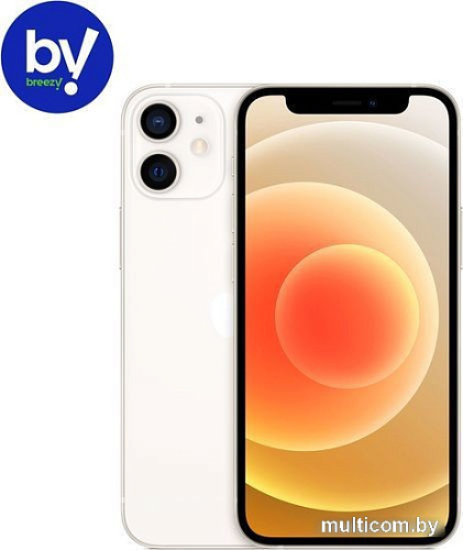 Смартфон Apple iPhone 12 mini 256GB Восстановленный by Breezy, грейд B (белый)