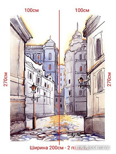 Фотообои Arthata листовые Fotooboi-11 (400x270)