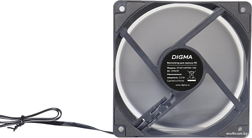 Вентилятор для корпуса Digma DFAN140PWM-1BK