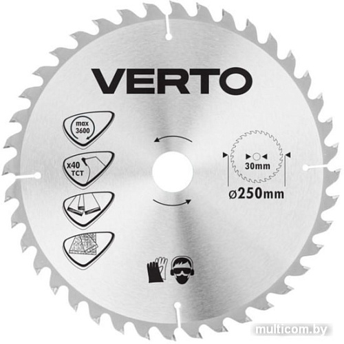 Пильный диск Verto 61H134