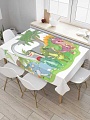 Скатерть JoyArty Динозавры играются tc_12665_120x145