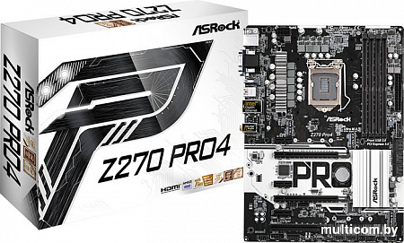 Материнская плата ASRock Z270 Pro4