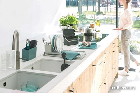 Контейнер для пищевых отходов Brabantia Caddy 1.8 л (темно-серый)