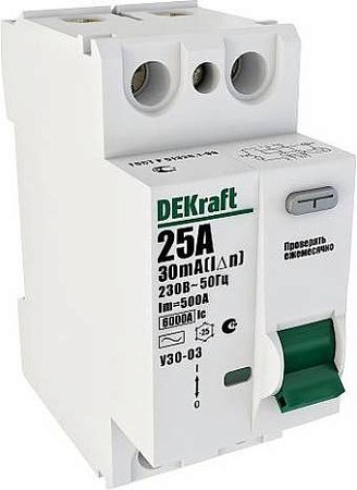 Устройство защитного отключения Schneider Electric DEKraft 14052DEK