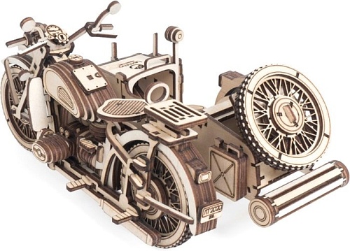 3Д-пазл Lemmo Мотоцикл с коляской УРАН