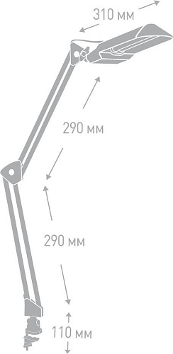 Настольная лампа Camelion KD-017C C02