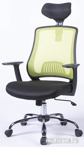 Кресло LoftyHome Assessment (черный/зеленый)