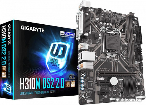 Материнская плата Gigabyte H310M DS2 2.0 (rev. 1.0)