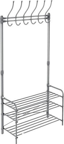 Вешалка для одежды Nika ВПШ1/МС (матовый серый)