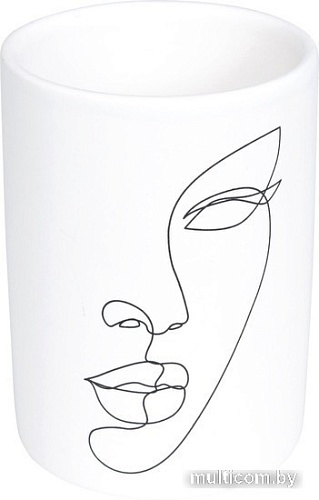 Стакан для зубной щетки и пасты Bisk Cara 08241