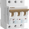 Выключатель автоматический Werkel 3P 63 A C 4.5 кА W903P634
