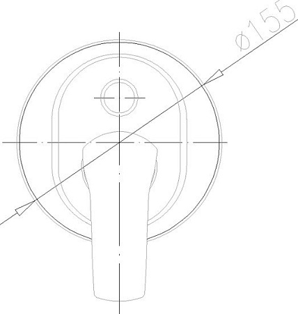 Смеситель Armatura Kwarc 4209-610-00