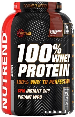 Nutrend 100% Whey Protein (2250 г, клубника)