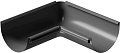 Кровля Docke Stal Premium Угол внутренний 90? D125 (графит 7024)