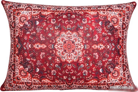 Декоративная подушка Mni Mnu Антистресс. Ковер 10460001 (бордовый)