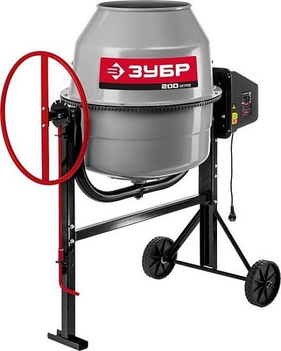 Бетономешалка Зубр БМЧ-200