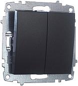 Выключатель Elbi Zena-Vega 609-011100-202 (графит)