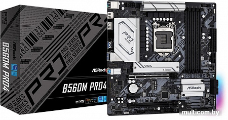 Материнская плата ASRock B560M Pro4