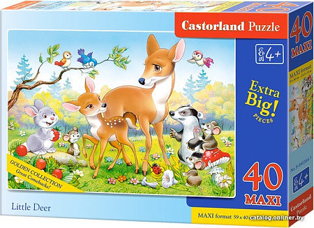 Пазл Castorland Maxi Маленький олененок В-040384 (40 эл)