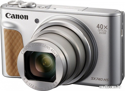 Фотоаппарат Canon PowerShot SX740 HS (серебристый)