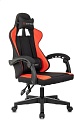 Игровое (геймерское) кресло Бюрократ Zombie Rudger (черный/красный)